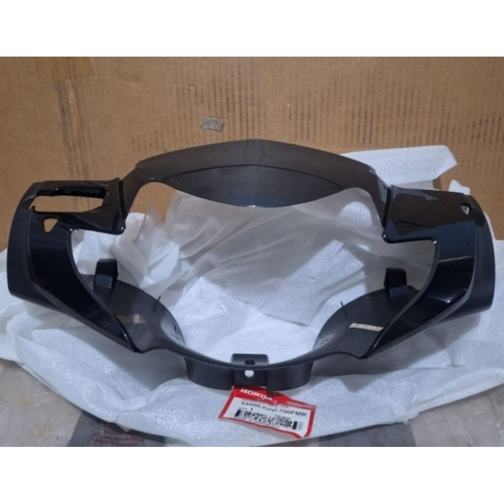 53205 KPH 700FMB BATOK LAMPU DEPAN SUPRA X125 BATMAN VISOR HITAM ORIGINAL AHM
