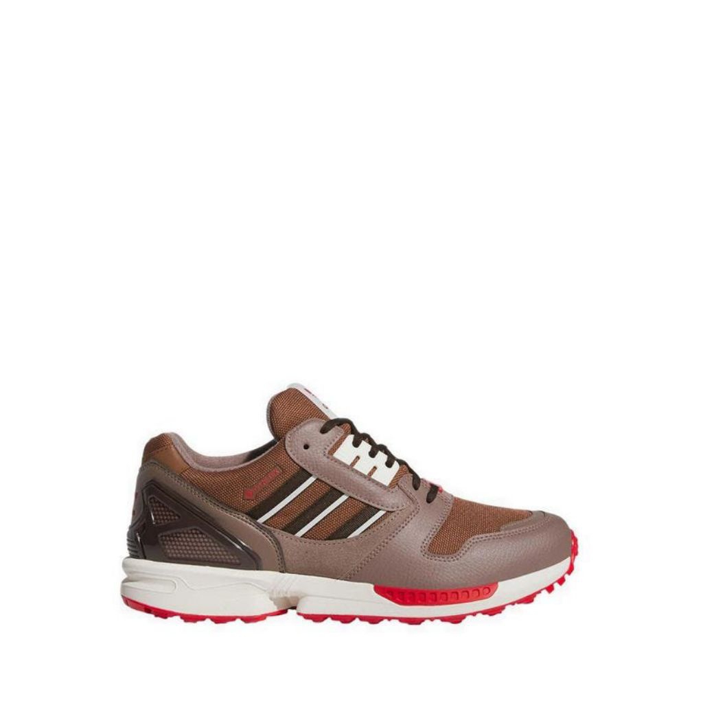 Sepatu Golf Pria Adidas OG Zx 8000 Gtx Unisex Shoes - Trace Brown/Preloved Brown/Chalk White ADFJP52