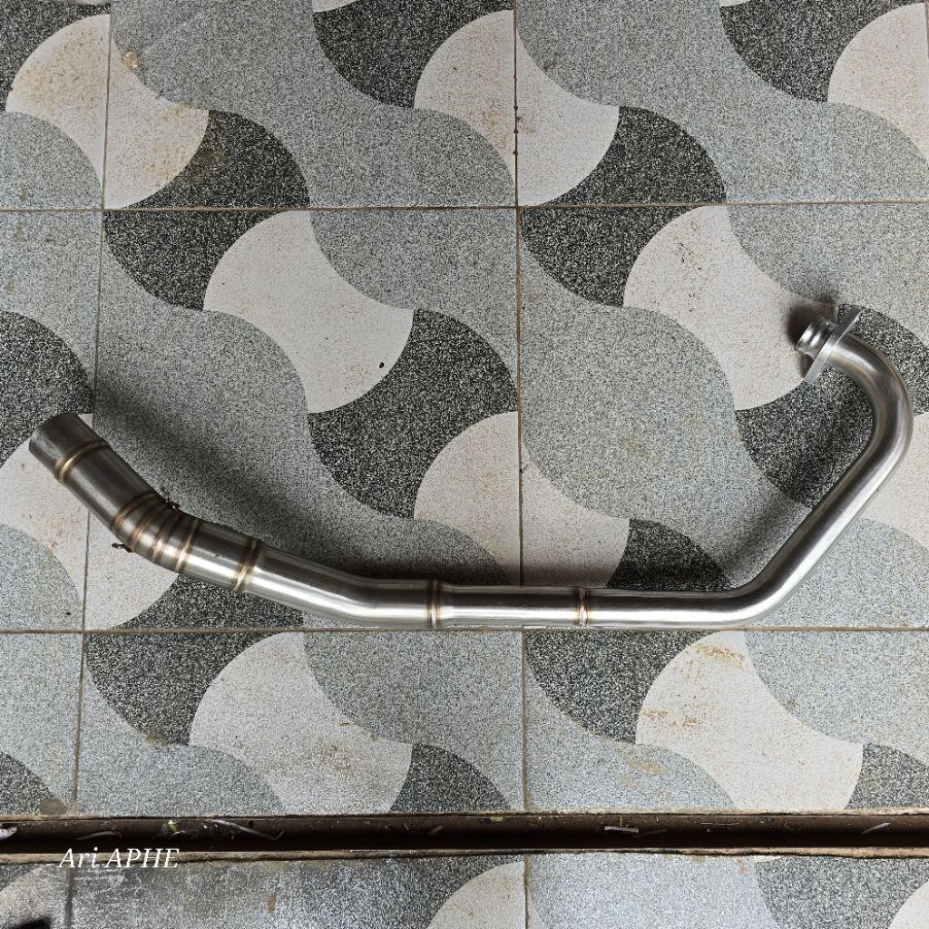 header pipa leher knalpot R9 Black mugello Original CB150R OLD K15 cb 150 r old
