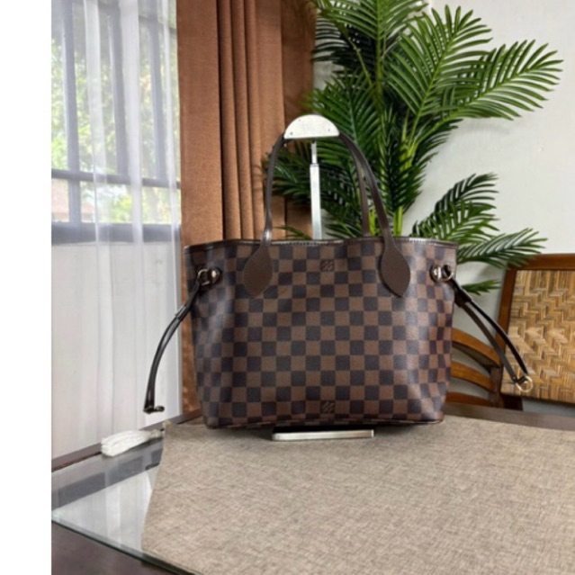 preloved tote bag eLv damier medium jackpot
