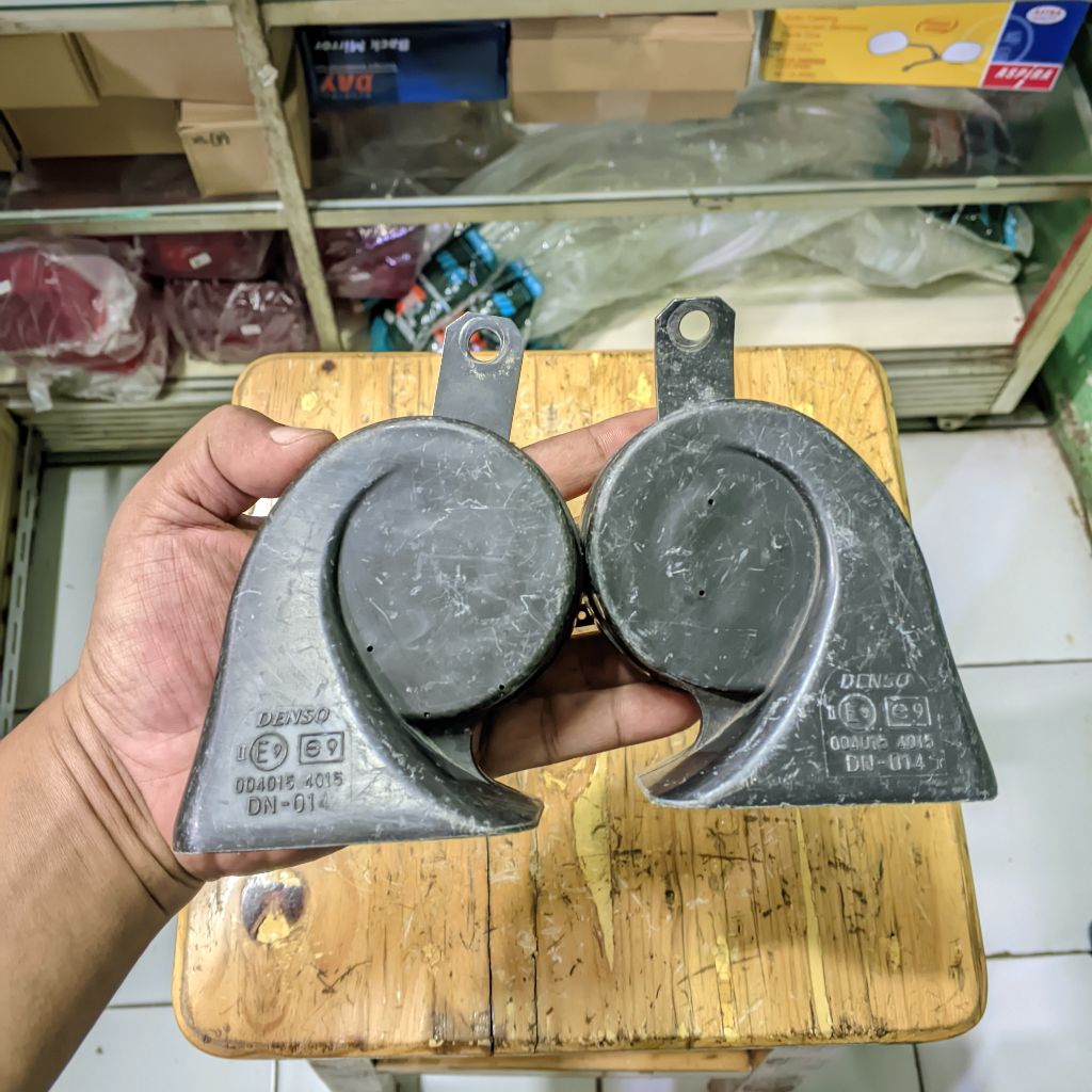 Klakson Denso Hella Keong Copotan Normal Garansi