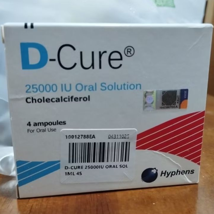 DCure / D-Cure 25000 IU Cholecalciferol Vitamin D