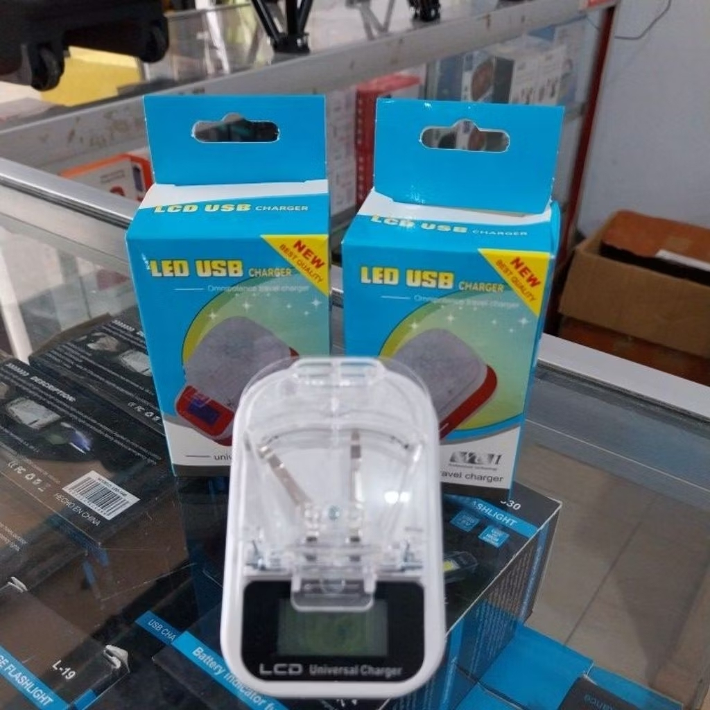 Charger batrei desktop LCD Charger kodok batre desktop LCD Charger batre HP Charger baterai desktop 