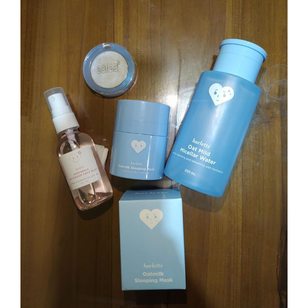 PRELOVED SKINCARE HARLETTE & MAKEUP