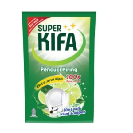 Super Kifa Sabun Pencuci PIring Aroma Jeruk Nipis 600 ML