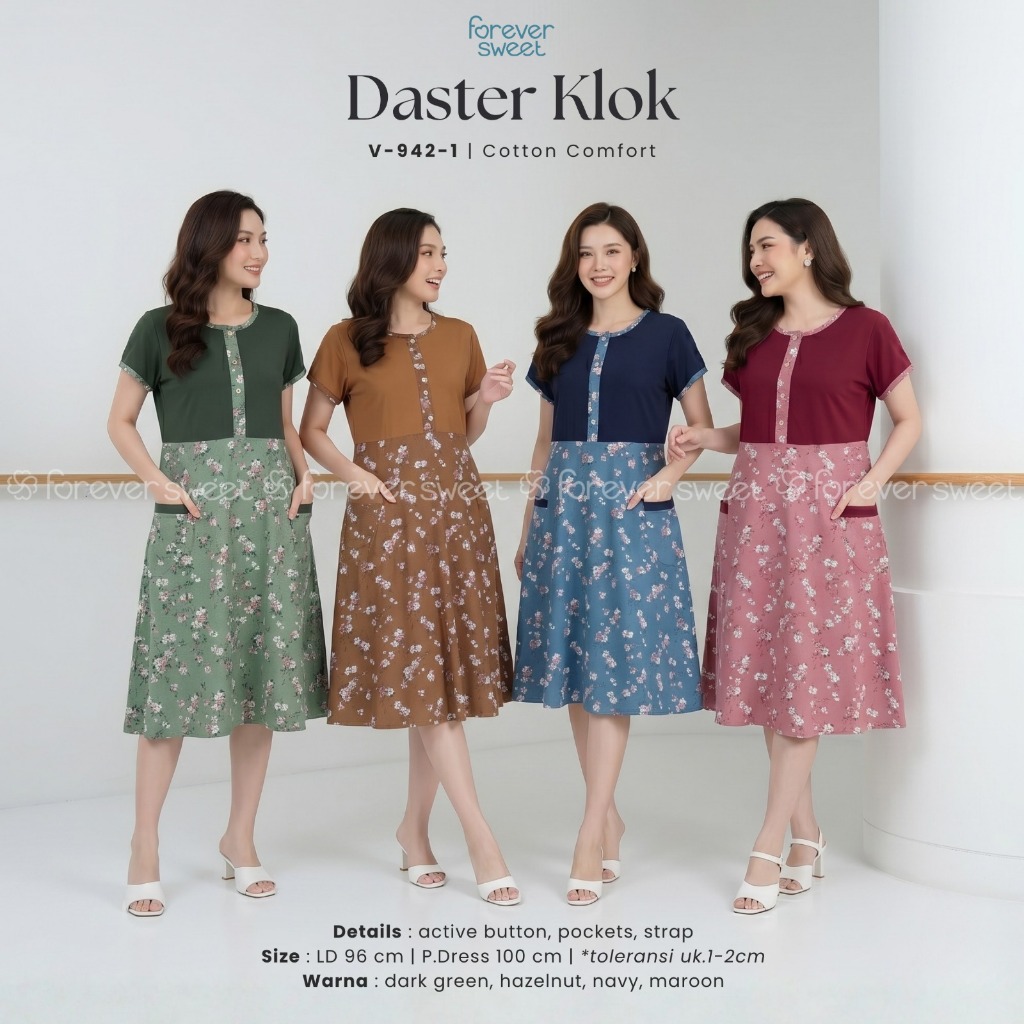 DASTER KLOK MERK FOREVER TERMURAH