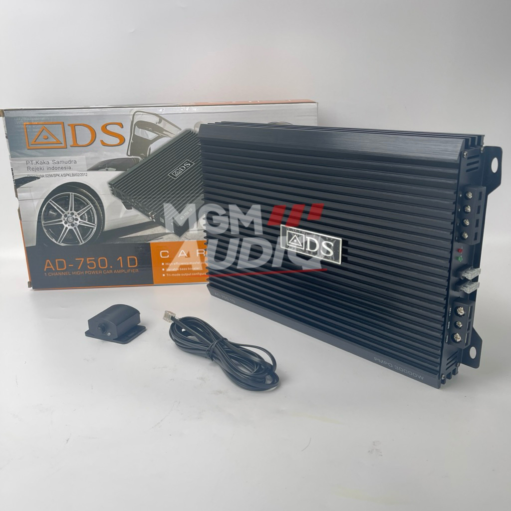 Power Amplifier Monoblock ADS AD-750.1D Class D 30.000 Watt High Output Monoblok