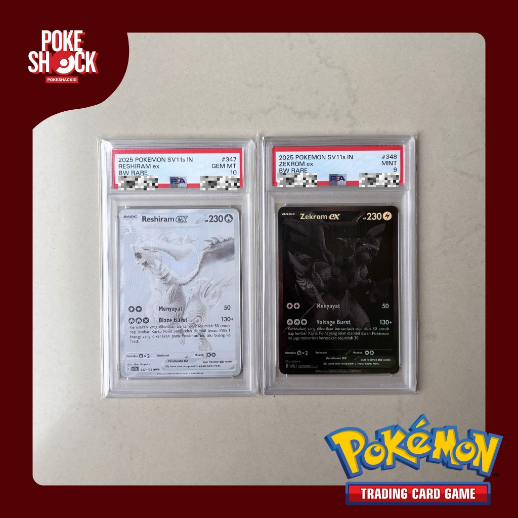 POKESHACK | Pokemon TCG RESHIRAM ZEKROM BWR