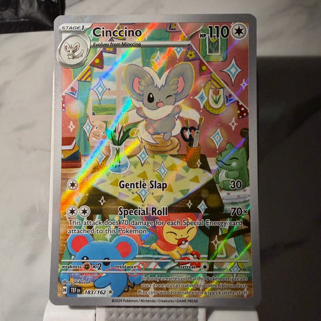 Cinccino IR 183/162 Temporal Forces kartu pokemon TCG