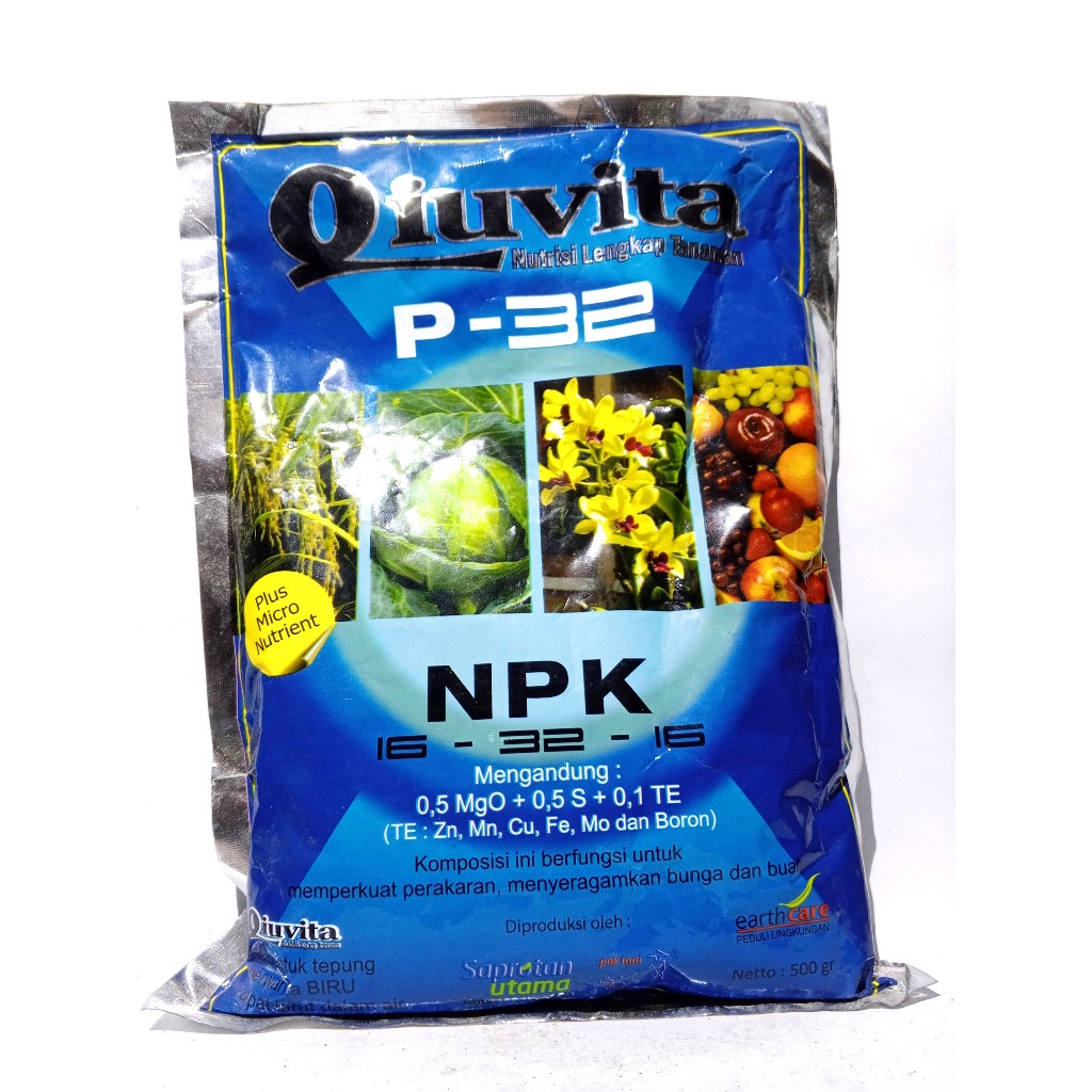 NPK QIUVITA P- 32 Kemasan 500GR