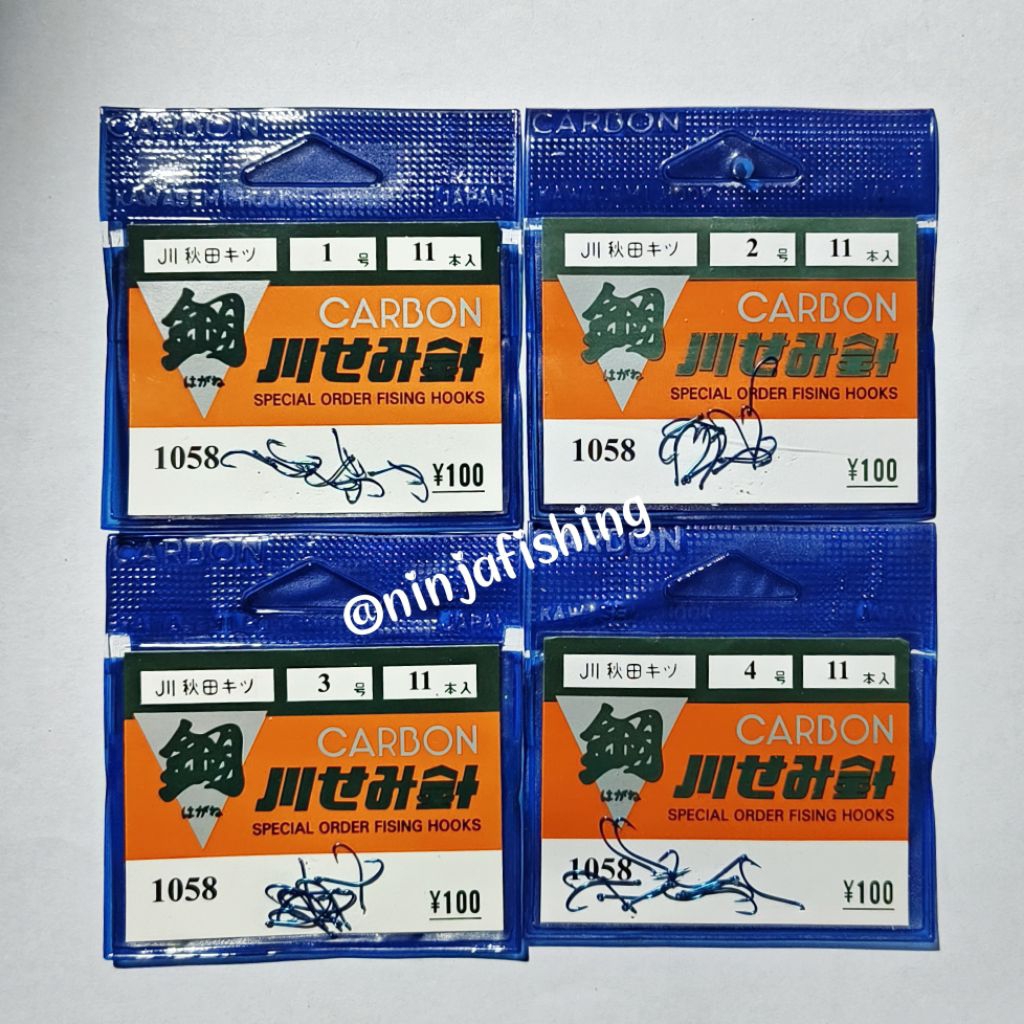 KAIL PANCING CARBON JEPANG BIRU 1058
