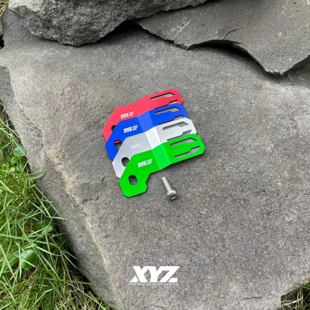 XYZ BRACKET PENAHAN AKI SATRIA 2TAK ALUMINIUM