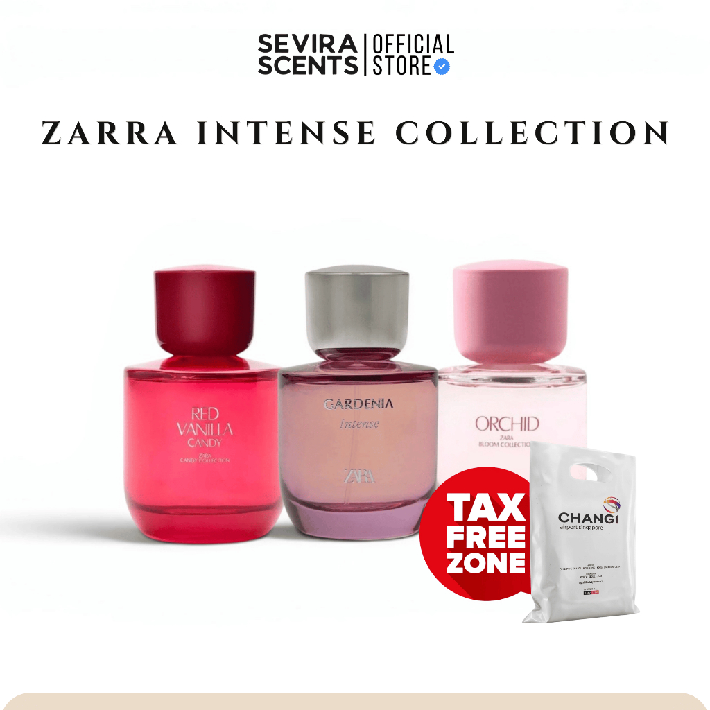 SEVIRA Parfum Wanita Zara Intense Collection EDP [ 100% Original Singapore ] By Sevira Official Stor