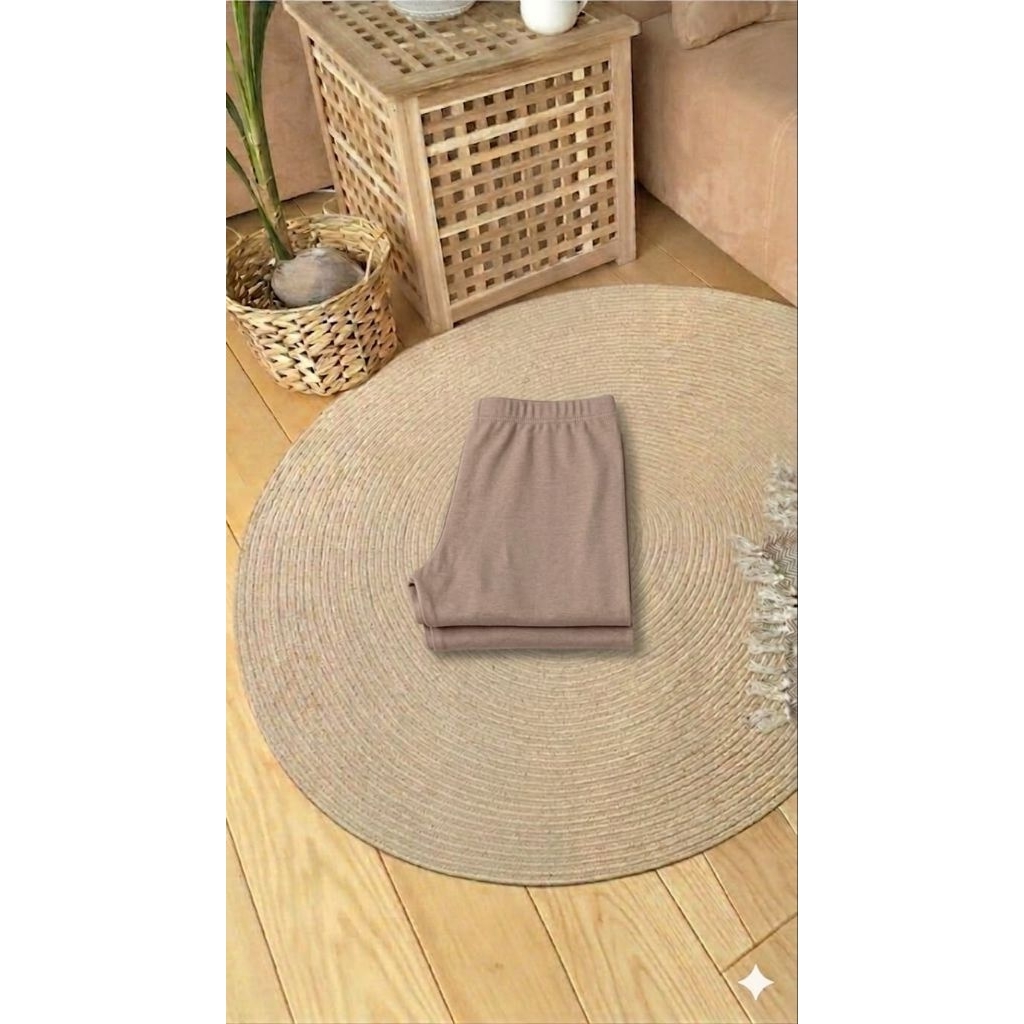 Legging anak polos perempuan warna coklat
