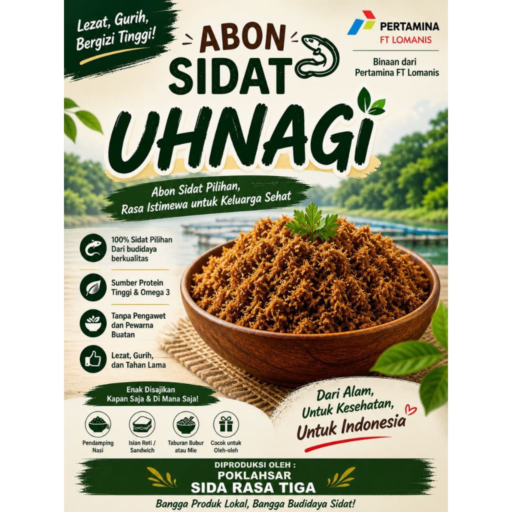 ABON SIDAT, ABON BELUT SIDAT,ABON SIDAT CRUNCHY