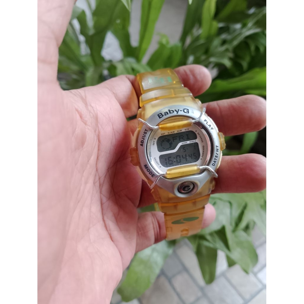 jam casio baby g second