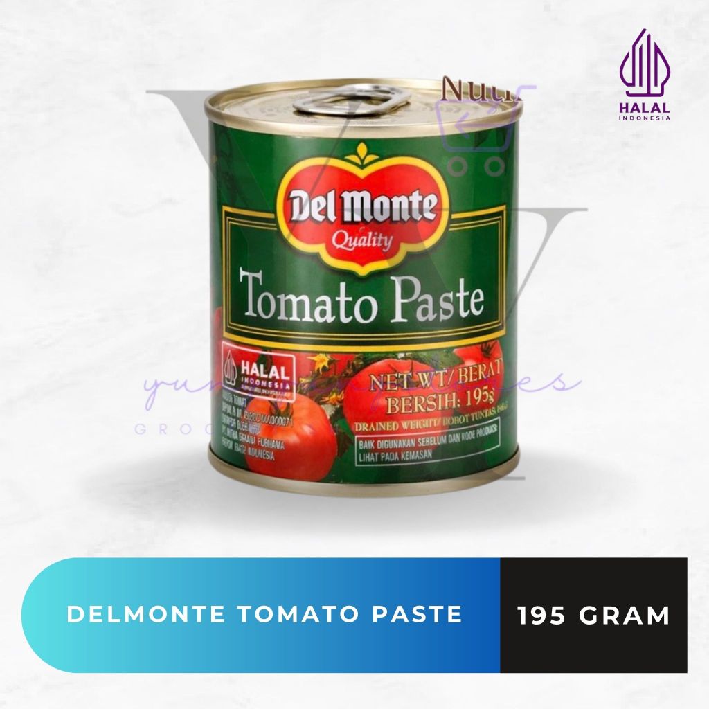 Delmonte Tomato Paste / Pasta Tomat 195 gram