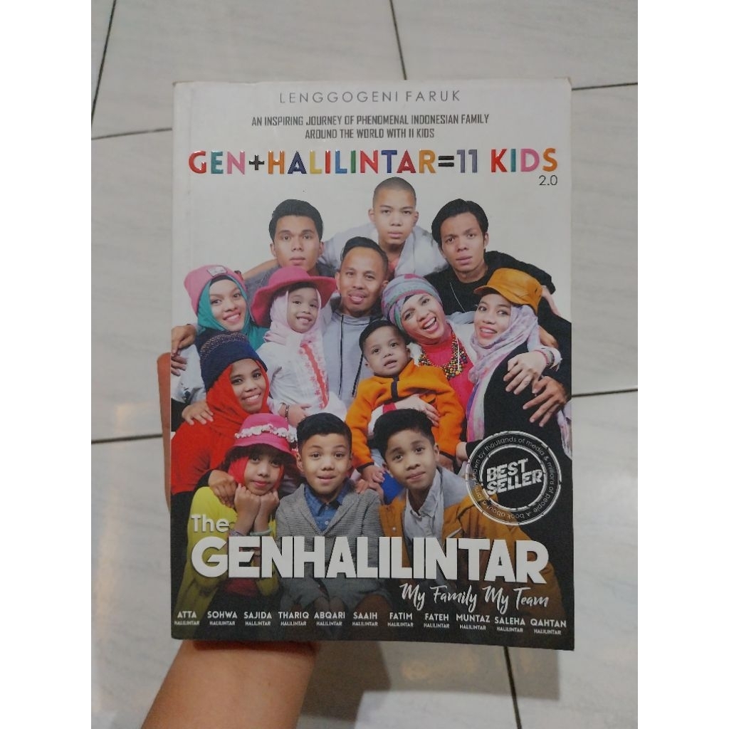 [PRELOVED] BUKU GEN HALILINTAR