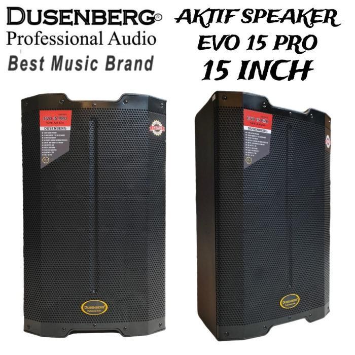 SPEAKER AKTIF DUSENBERG 15 INCH EVO 15 PRO / EVO 15PRO / EVO15-PRO BLUETOOTH, TWS, - 2 UNIT