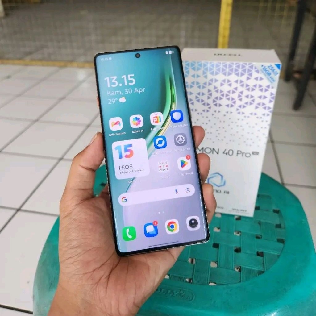 Tecno Camon 40 pro 5g Minus On off copot yang lain aman fullset