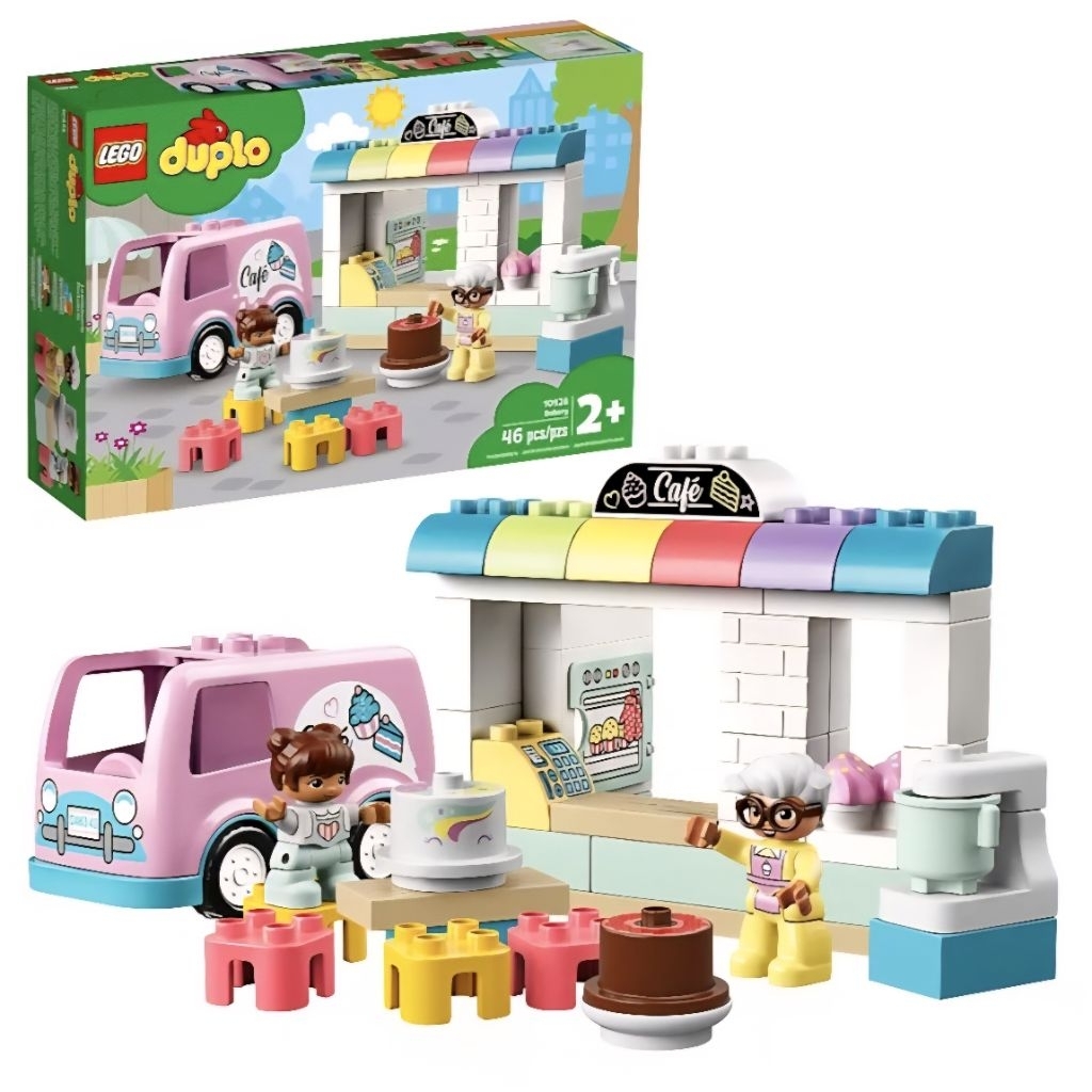 LEGO Duplo Bakery & Café Toy Set 10928 (PRELOVED, good condititon) Complete with Original Box  / Mai