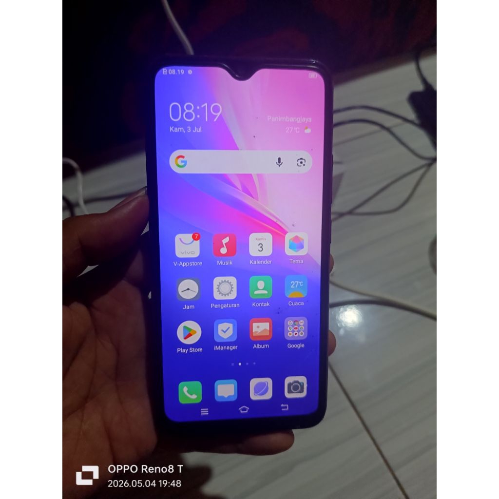 VIVO Y12i MINUS BACA DESKRIPSI
