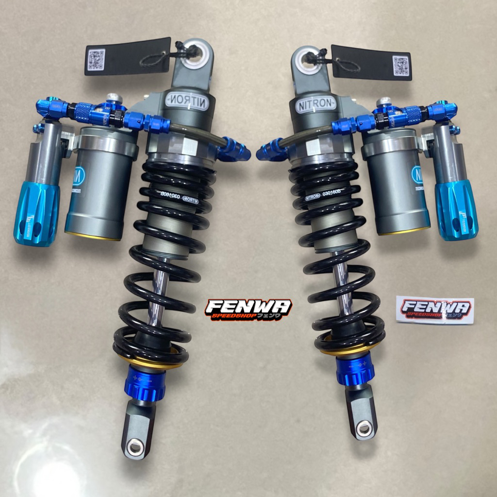 shock Nitron R3 + HPA by P Titanium original Vietnam for PCX / NMAX / XMAX