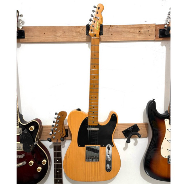 Gitar Squier Telecaster Eross Candra Signature Series Butterscorth Blonde
