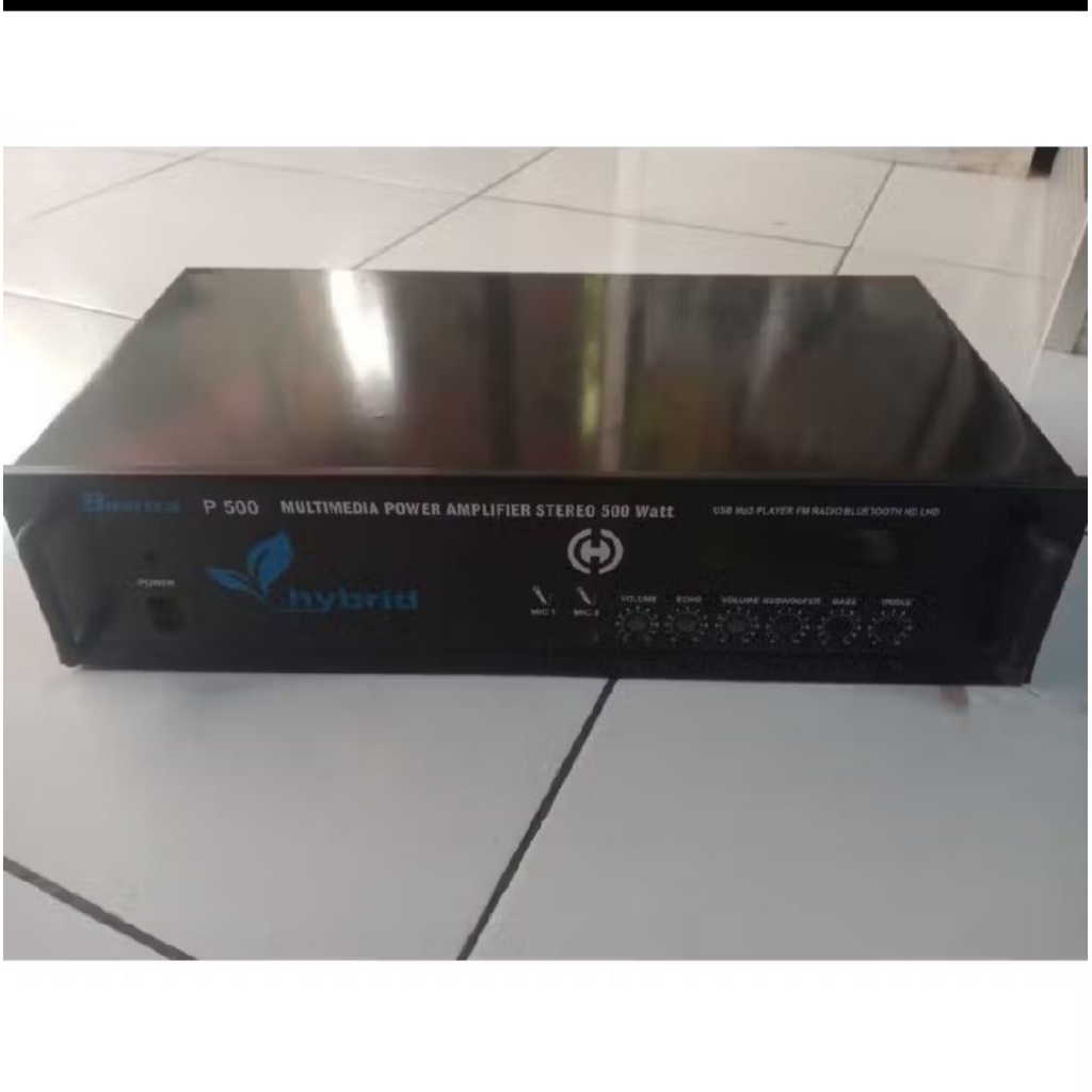 box amplifier stereo P500 by bostec
