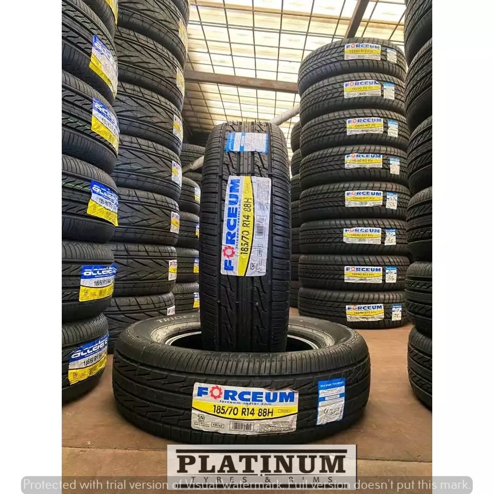 READY BAN TUBLES FORCEUM TRIDEKA 185 70 R14 II BAN MOBIL AWET 185/70 R14 FORCEUM TRIDEKA