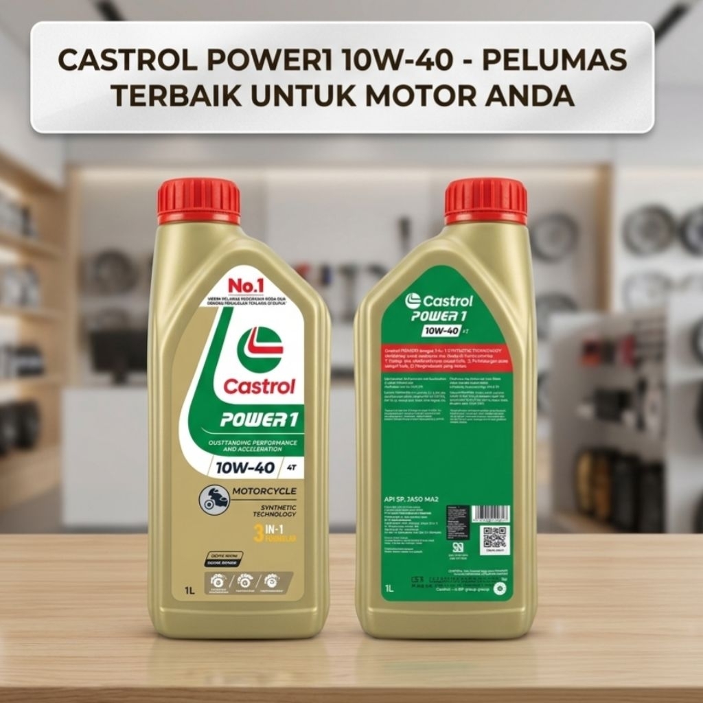CASTROL POWER 1 10W40 ORIGINAL