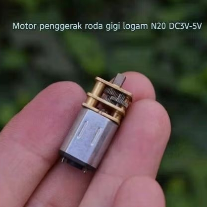 dinamo mini dinamo gearbox n20 3v 5v mini gear box motor robotic