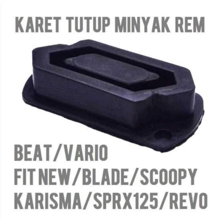 karet tutup tabung master rem Revo Vario Supra x 125 fit new Blade scoopy karisma
