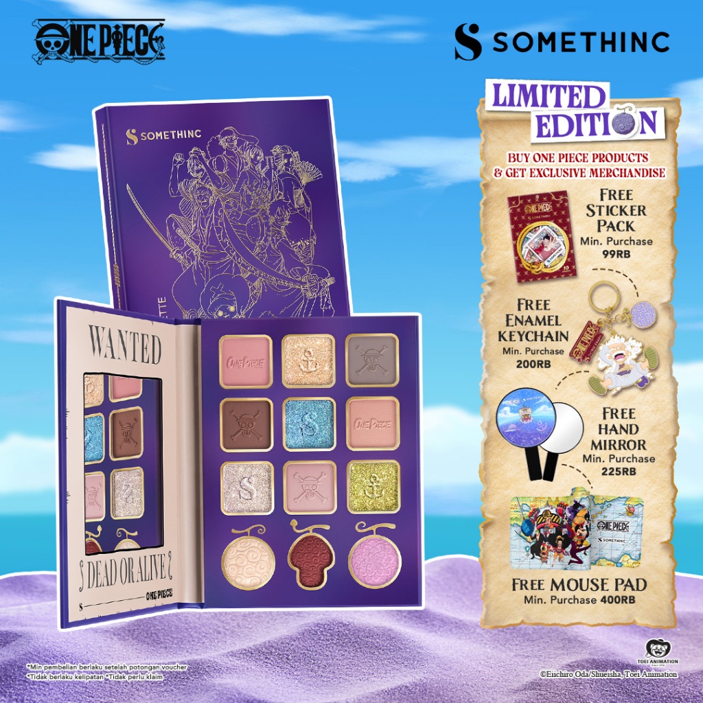 SOMETHINC MAKEUP WANTED Eyeshadow Palette - One Piece Edition
