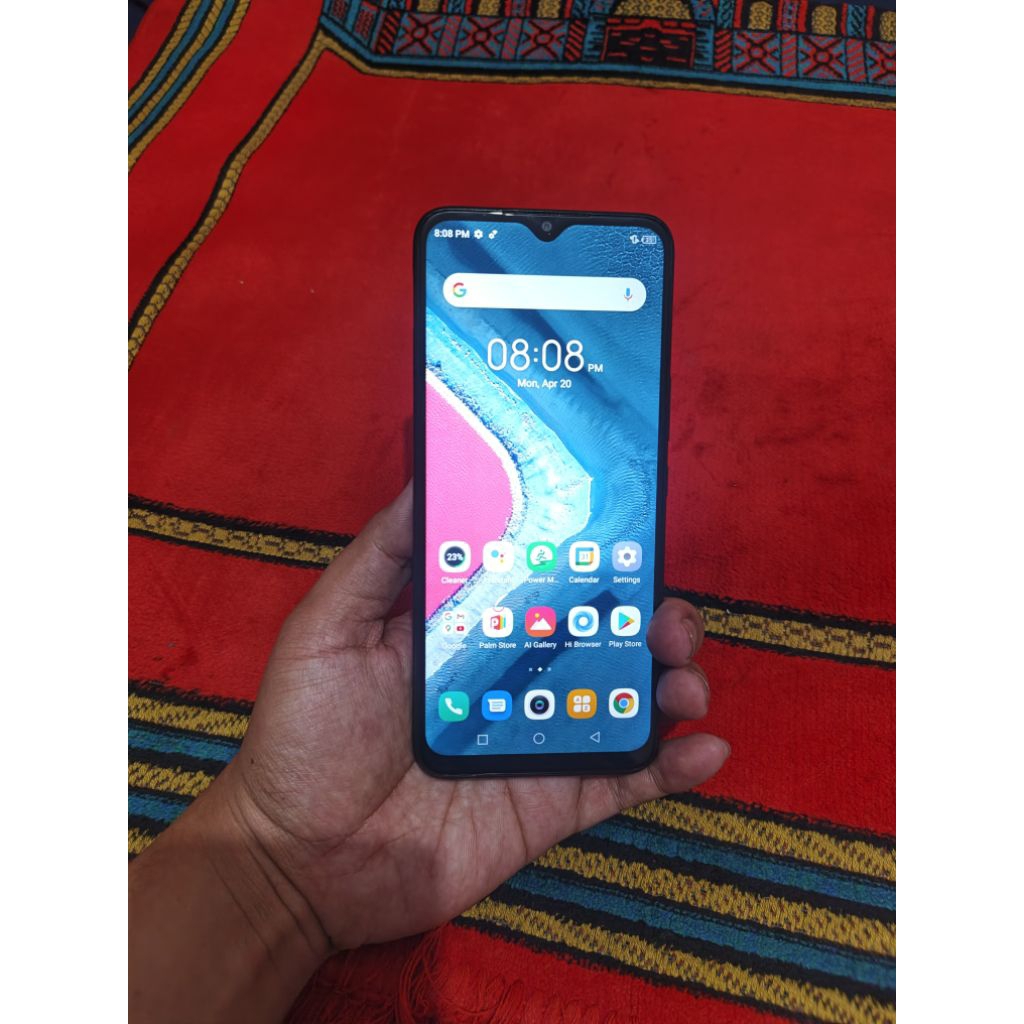 infinix hot 10s ram 6gb 128gb bagus garansi resmi hp bekas murah normal