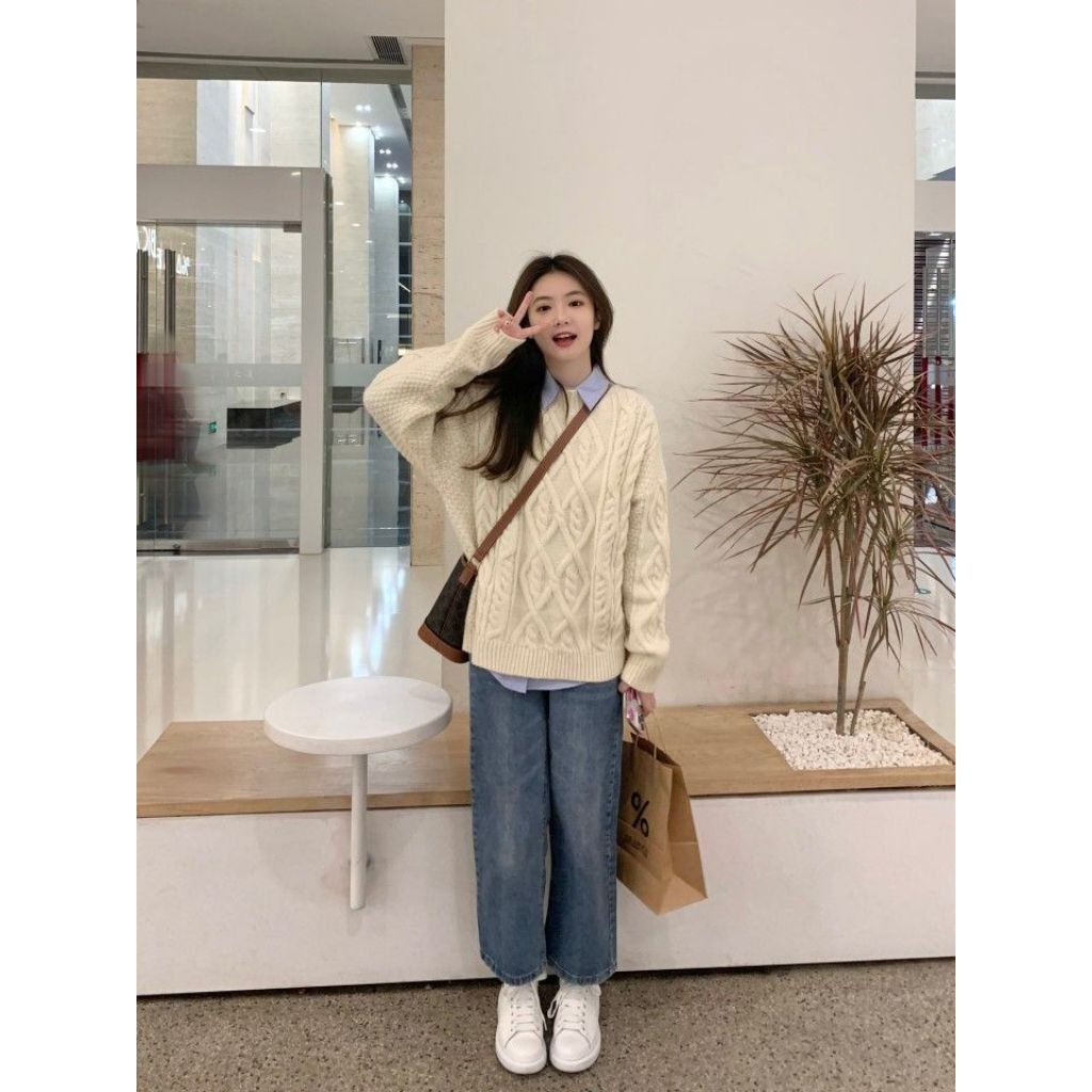 BASIC HOUSE SWEATER RAJUT