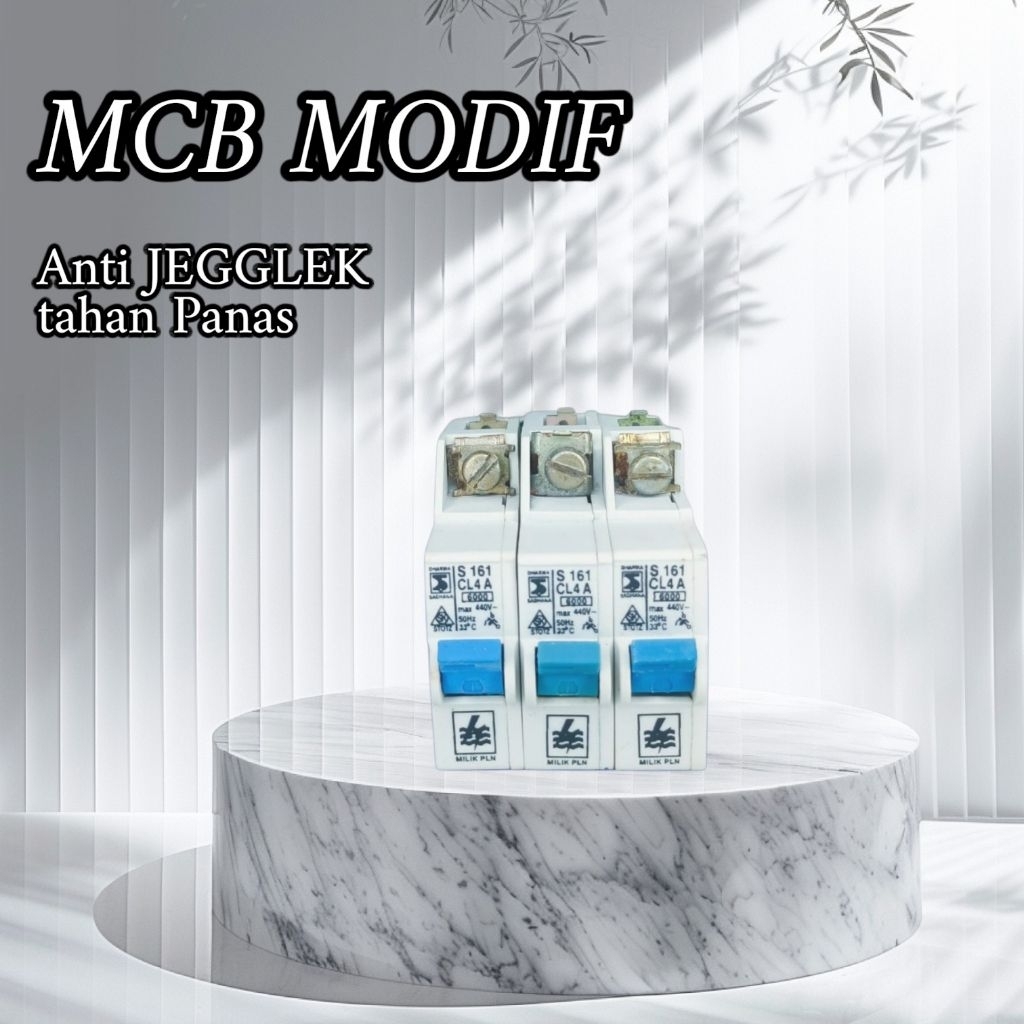 Mcb Modif Anti Jegglek BBC 1phase bisa request 6a 10a 16a 20a 25a 32a 35a 40a 50a 63a aman untuk dip