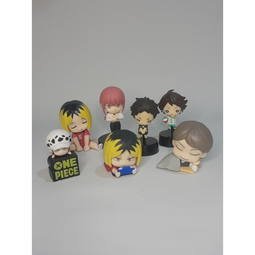 [Official] Mini Figure Random Nitotan Haikyuu One Piece AOT Trafalgar Law Kenma Akaashi Oikawa Makim