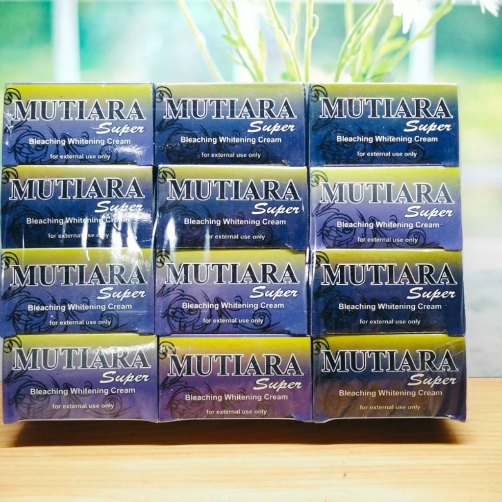 CREAM MUTIARA SUPER UNGU LUSINAN