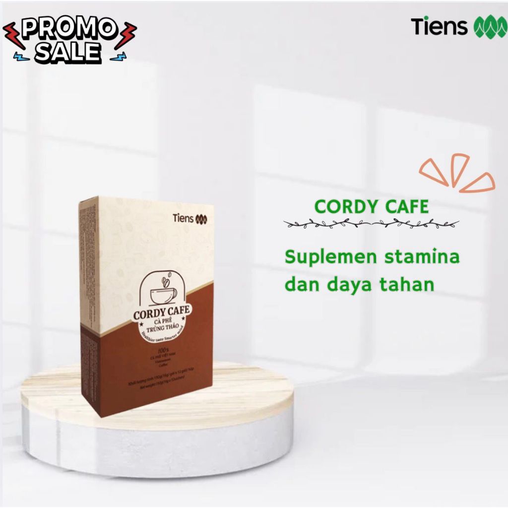 TIENS Cordy Cafe Coffee Kopi Stamina Pria Meningkatkan Daya Tahan Tubuh
