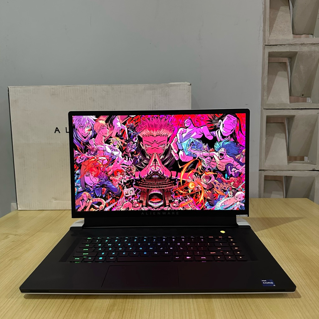 Laptop Gaming Premium Dell Alienware X17 R2 I9 12900HK RTX 3080TI 16GB FHD 360HZ  Fullset Like New