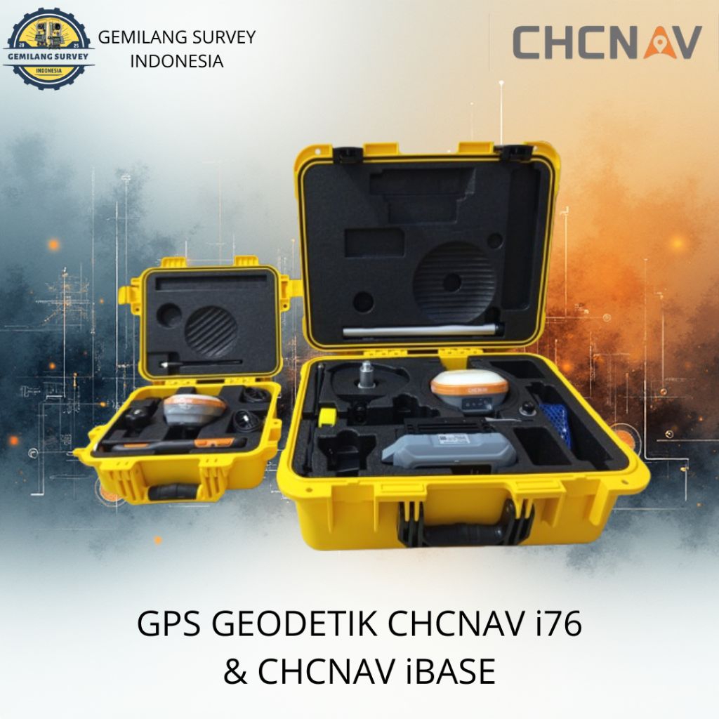 Gps Geodetik CHCNAV IBASE & CHCNAV i76 GNSS IMU-RTK
