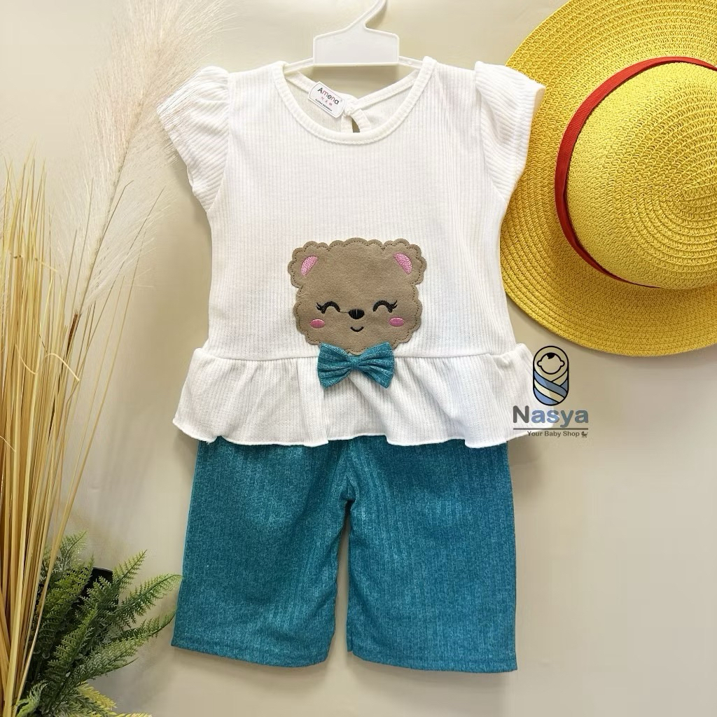 Baju Anak Perempuan Karakter / Setelan baju anak Keren