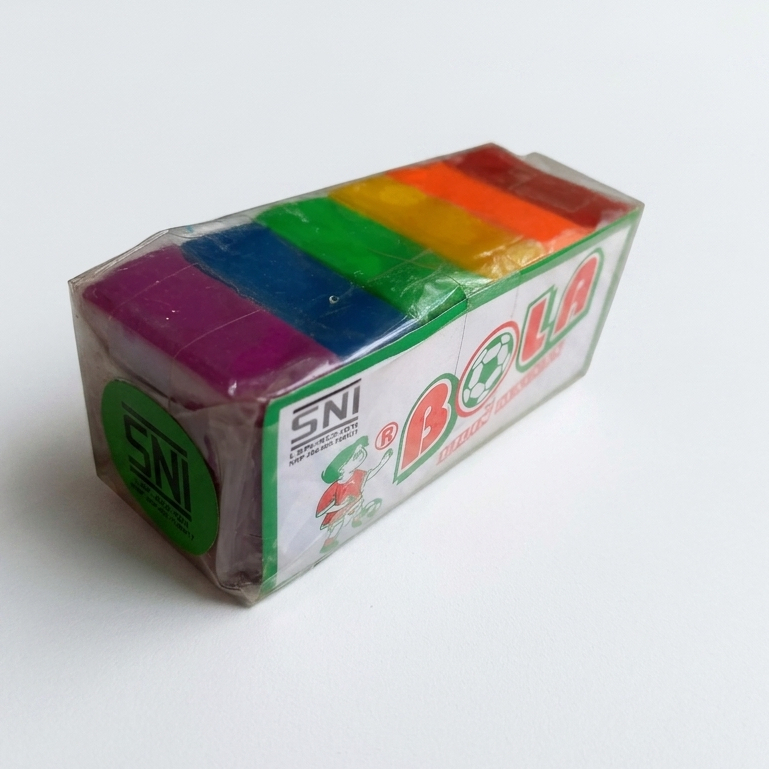 Lilin Plastisin Bola Besar 6pcs