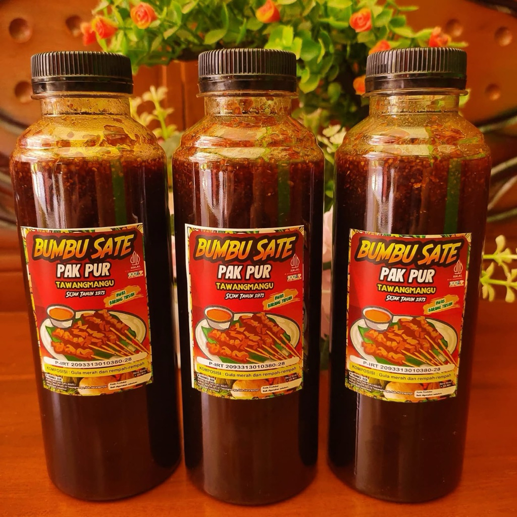 Bumbu Sate Pak Pur Tawangmangu 1971