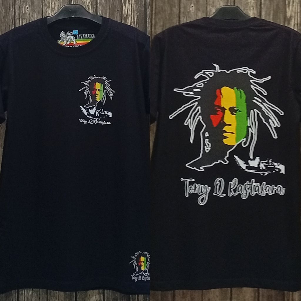 Kaos Tony Q Rastafara President Reggae Indonesia