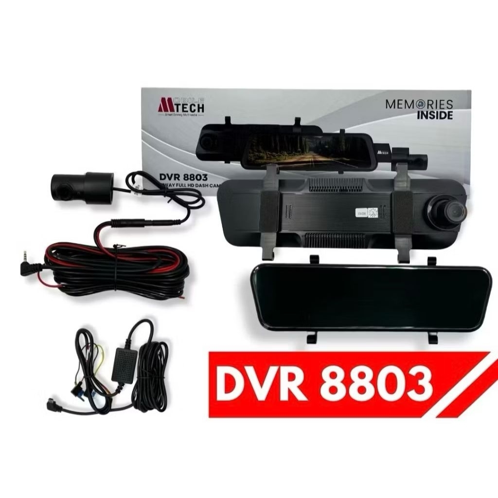 Dashcam Spion DVR MTECH 8803 9.66" Full HD