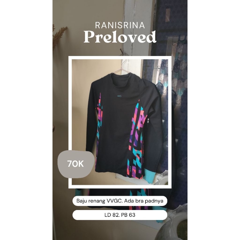 Preloved Baju Renang Wanita Dewasa