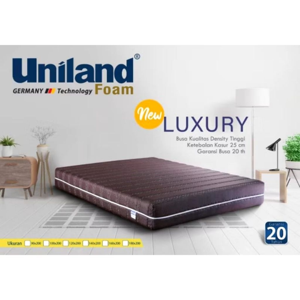 Kasur Busa Uniland Luxury Tebal 25 cm / Matras Busa Uniland