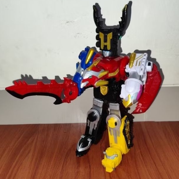 DX Gosei Great Megazord Landick Land Brothers Zord Goseiger Power Rangers Megaforce